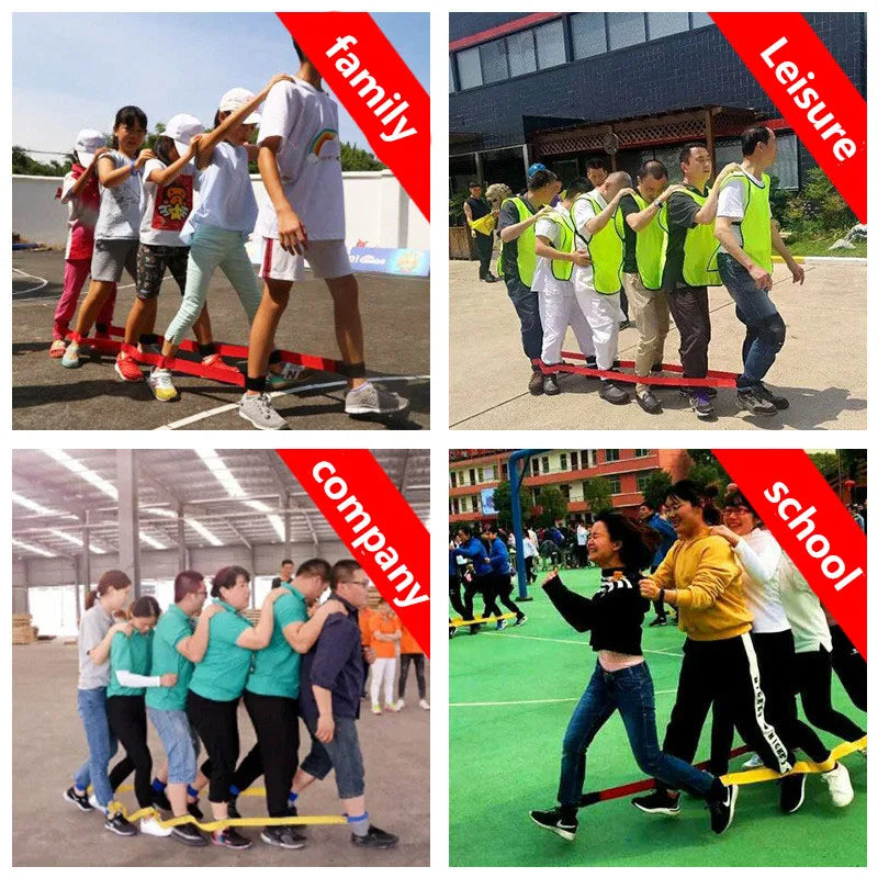 Children Outdoor Sports Toys Giant Footsteps Game Training Equipment For Kids Adults Teamwork Funy Games Interactive Toy Props