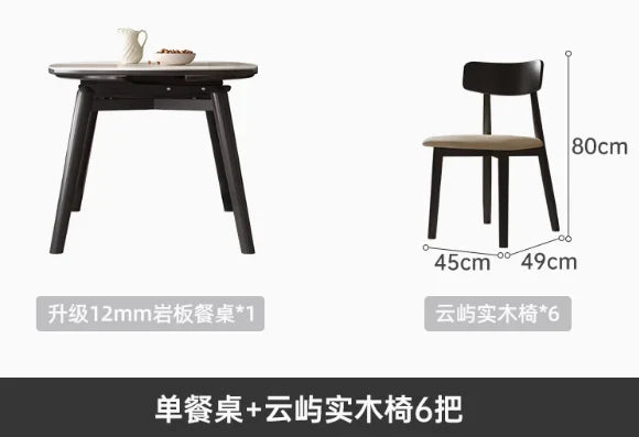 Modern White Dining Tables Extendable Nordic Luxury Waterproof Dining Tables Living Rectangle Mesa De Comedor Home Furniture