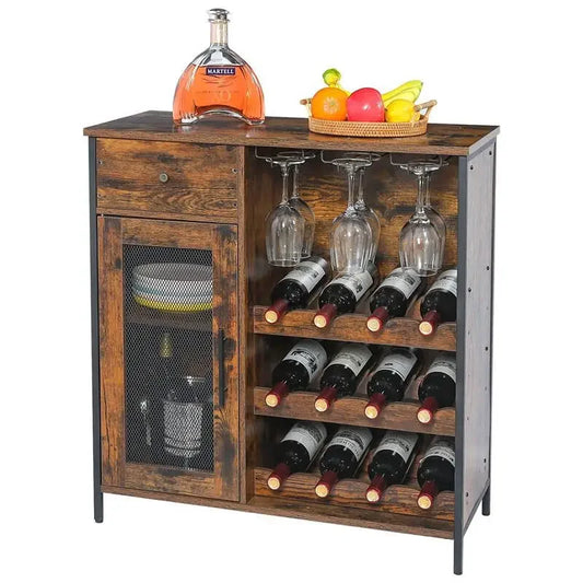Living Room Bar House Decoration Furniture Wooden Antique Wine Cabinet home wine bar display storage cabinet with door