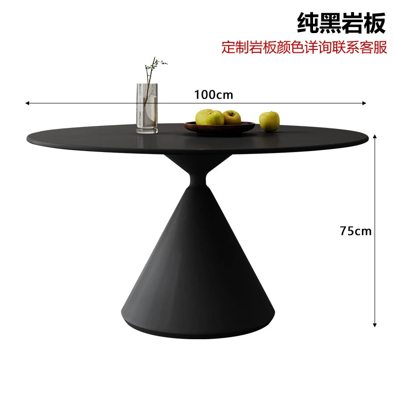 Relaxing Round Dining Tables Modern Camping Balcony Italy Dining Table Living Minimalist Juegos De Comedor Kitchen Furniture