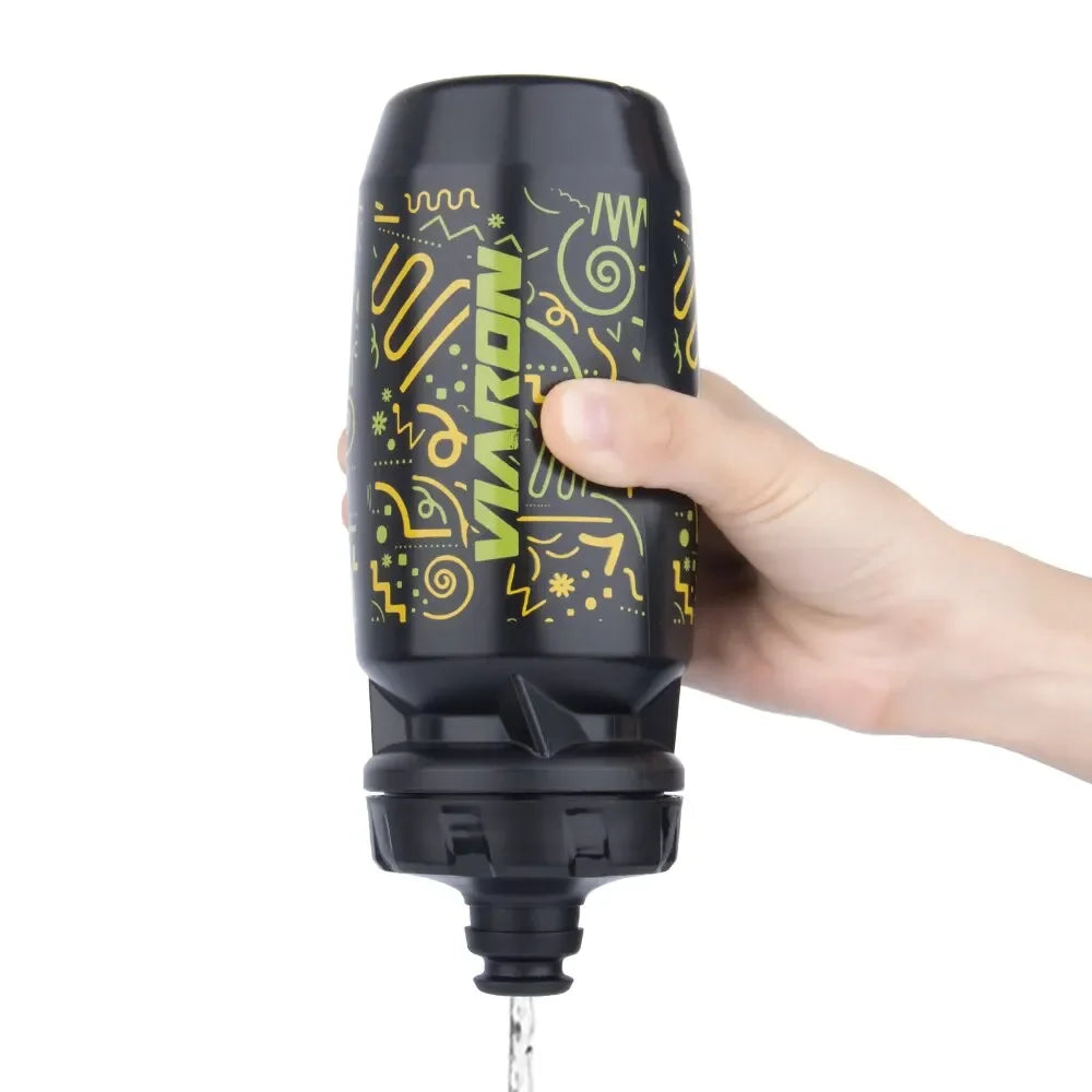 1PC outdoor Sport Fitness Running Riding Kettle Bike Bottle 550ML Bicycle Water Bottle Lightweight Portable Leak Proof Drinking