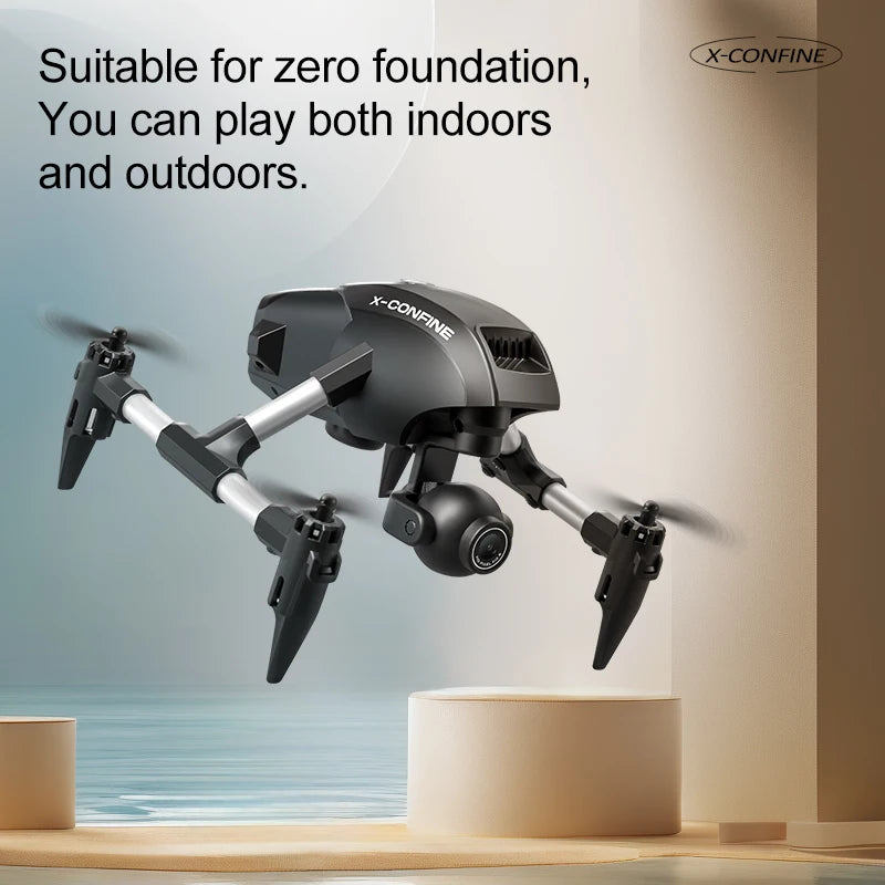 RC drone with camera 8K dual high-definition aerial photography 2.4g remote control aircraft gesture camera quadrotor aircraft
