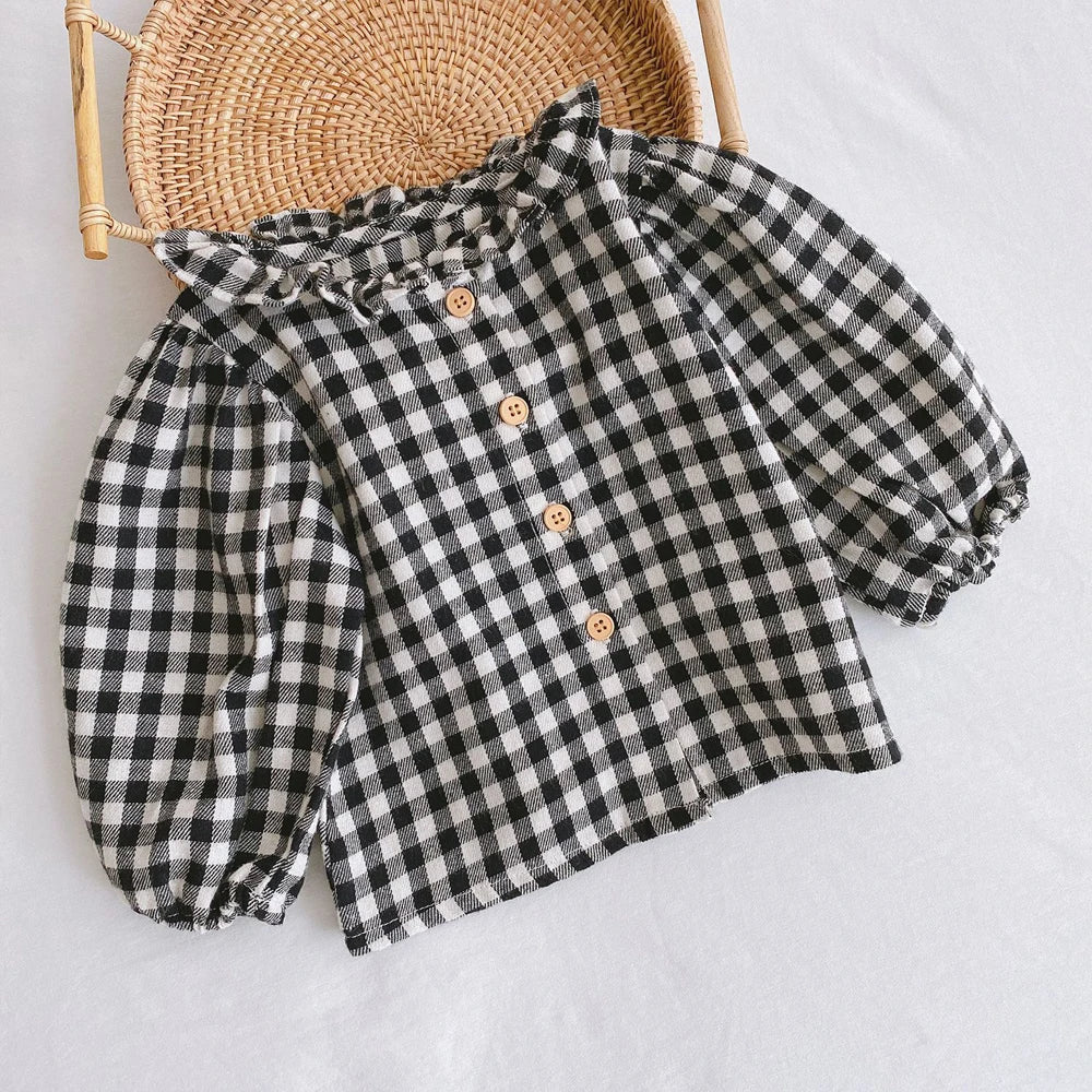 New Baby Girl Clothes 0 to 3 6 9 12 18 24 Months Cotton Set Long Sleeve Toddler Girls Outfits Floral Ruffles Shirts Romper Dress