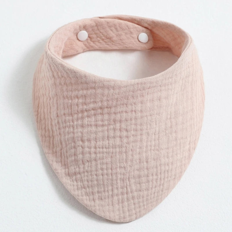 3PCS/5PCS Muslin Bibs Baby Face Towel Wash Cloth Drooling Bibs Toddlers Neck Scarf Baby Stuff Dropshipping