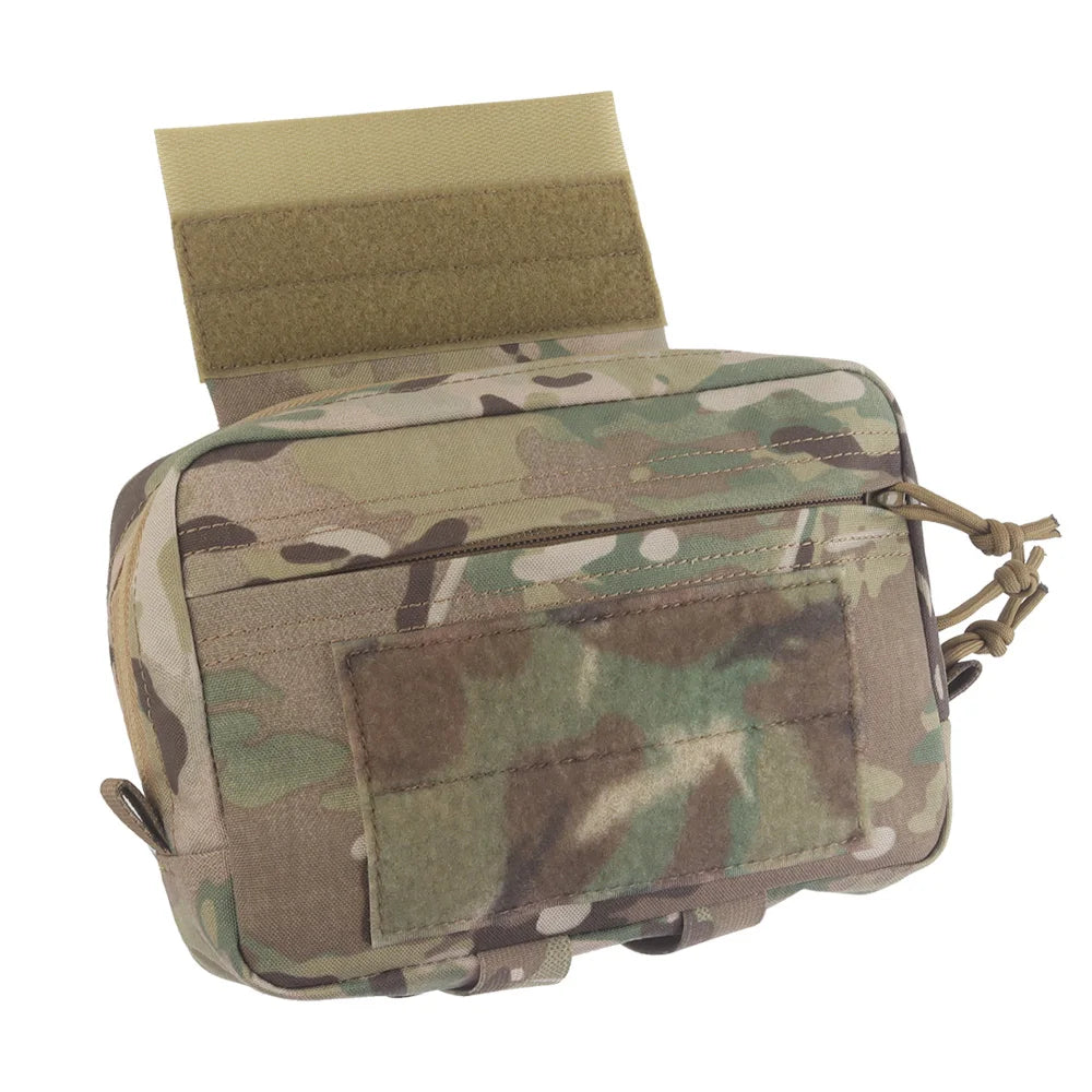 Hunting vest secondary hanging bag, back chest hanging, expansion accessory bag, multi-functional bag