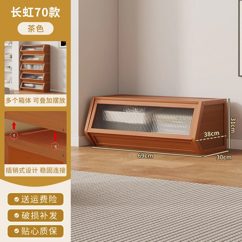 Bookshelf Floor Rack Integrated Wall Storage Bookcase Storage Cabinet Student Home Simple Cabinet