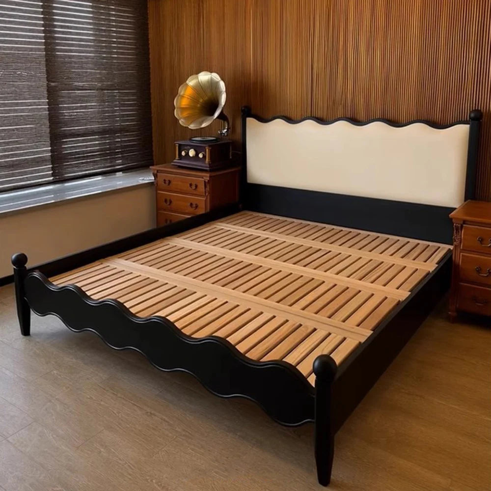 Queen Size Bed Frames Aesthetic Lounge Luxury Unique Beds Storage Nightstands Cama De Lujo Para Dormitorio Home Decoration