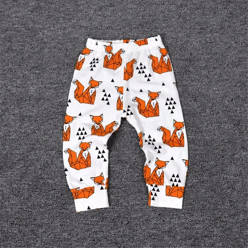 Baby Girl Boy Trousers 0-4Y Cute Spring Autumn Soft Cotton Baby Girl Pants Infant Girl Pants Newborn Boy Pants Leggings