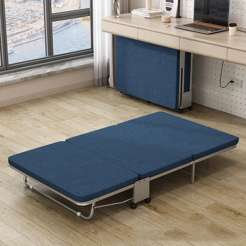 GUIG's New Tri-fold Office Rollaway Bed Single Bed Attendant Bed Siesta Bed Nap Bed Camp Bed Hard Board Bed Hot