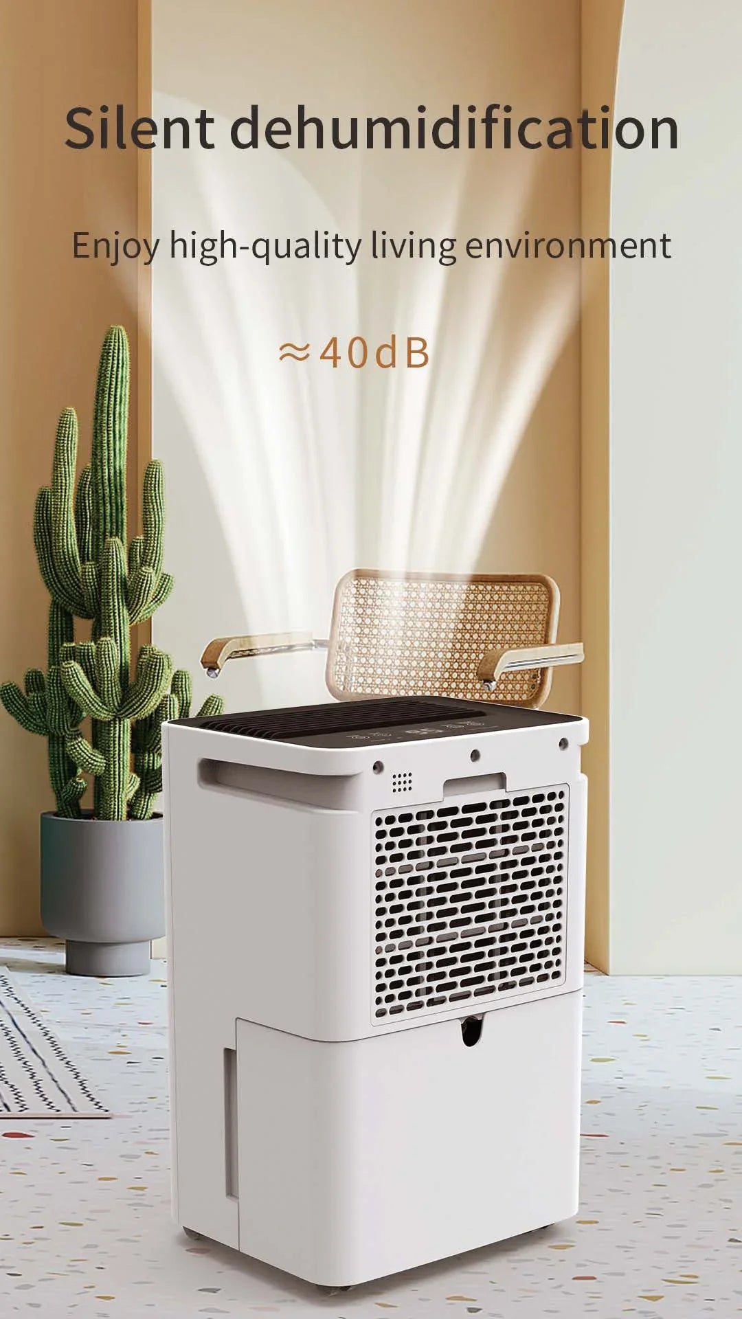 Electronic Air Dryer Desumidificador 10L Smart Household Dehumidifier Home Air Purifier Dehumidifier With Air Purifier Home