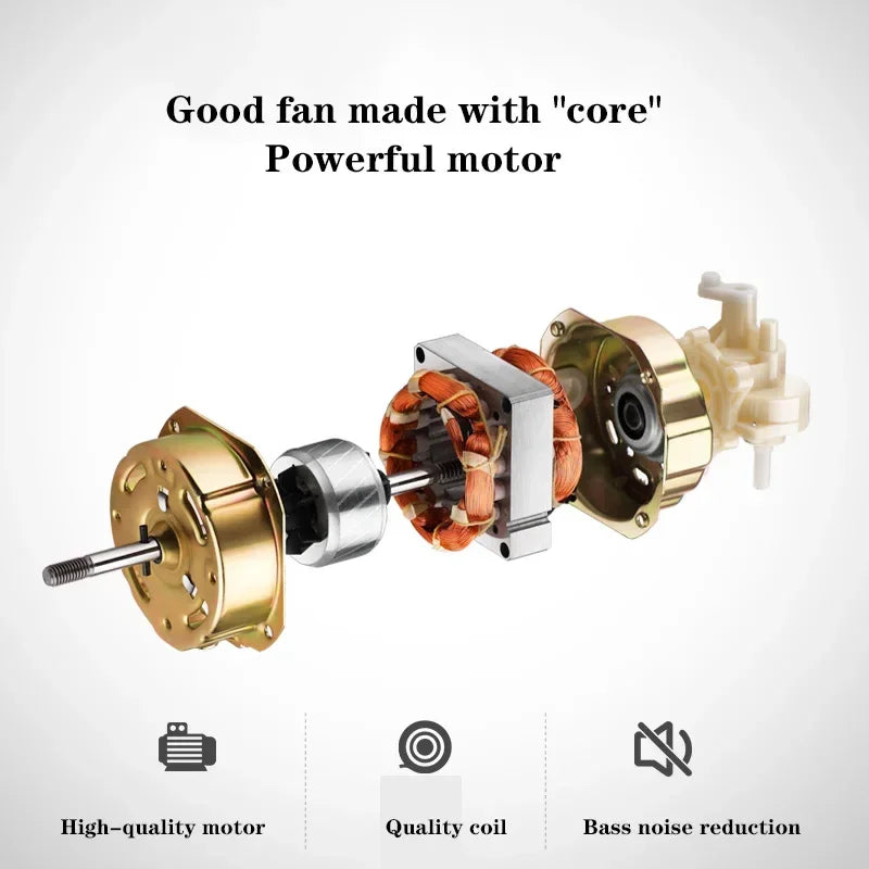 Household Energy-Saving Electric Fan 16-Inch Wall-Mounted Fan Mechanical Version / Smart Version With 3 Adjustable Wind Speeds
