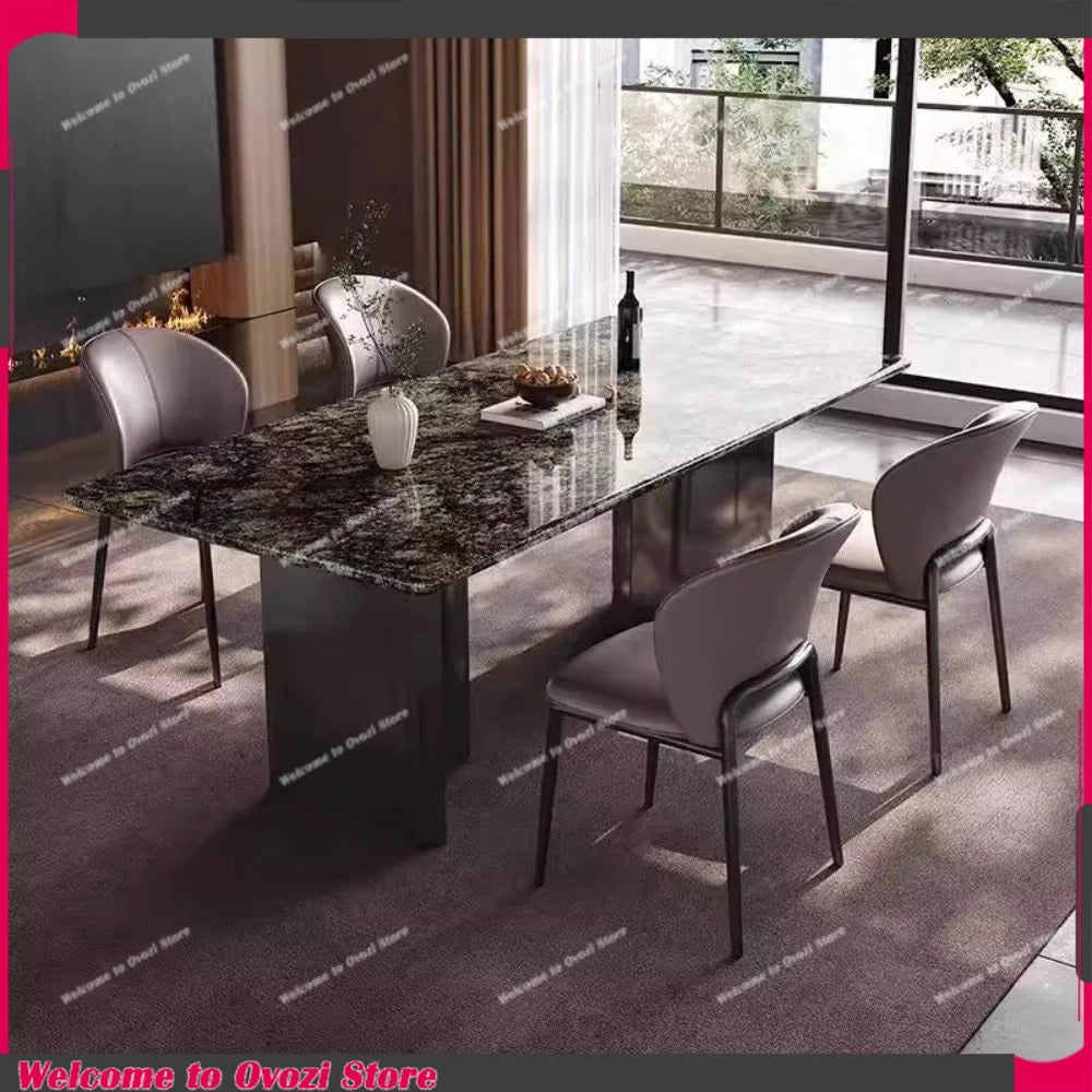 Luxury Breakfast Dining Table Nordic Minimalist Organiser Dining Table Living Waterproof Italy Muebles Para El Hogar Furnitures