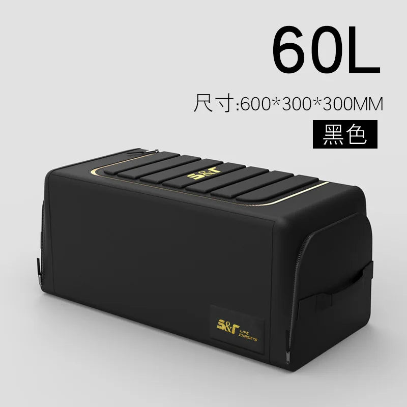 30L-70L Car Luggage Storage Box Large Capacity Multi Functional Tool Storage Bag Oxford Foldable Emergency Storage Box