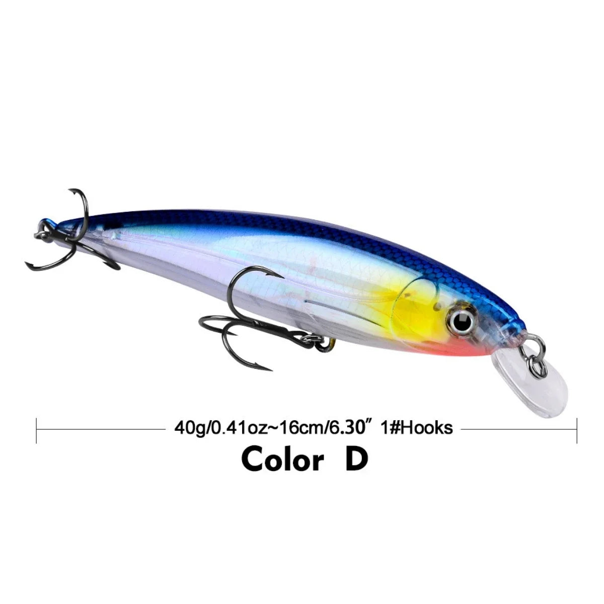 Fish Bait Floating in Water, Biomimetic Artificial Plastic Hard Bait, Specialized Lure for Sea Fishing for Giant Objects