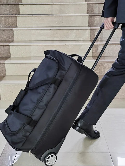 Men Rolling Luggage Carry on trolley tote Travel trolley Baggage Bag for men carry on luggage Suitcase bag wheels  Wheeled bags