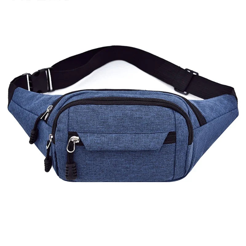 Mobile Waist Bag for Men Women Multifunctional Large Capacity Belt Bag Anti Splash Wear-resistant Construction Site Pochete