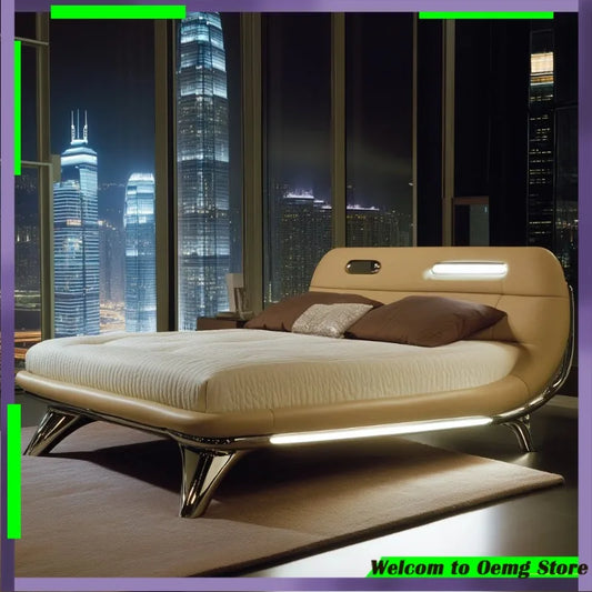 Create Cozy Retreat Our Stylish Queen Bed Modern Design Children Families Perfect Dynamic Spaces Camas De Casal Furniture