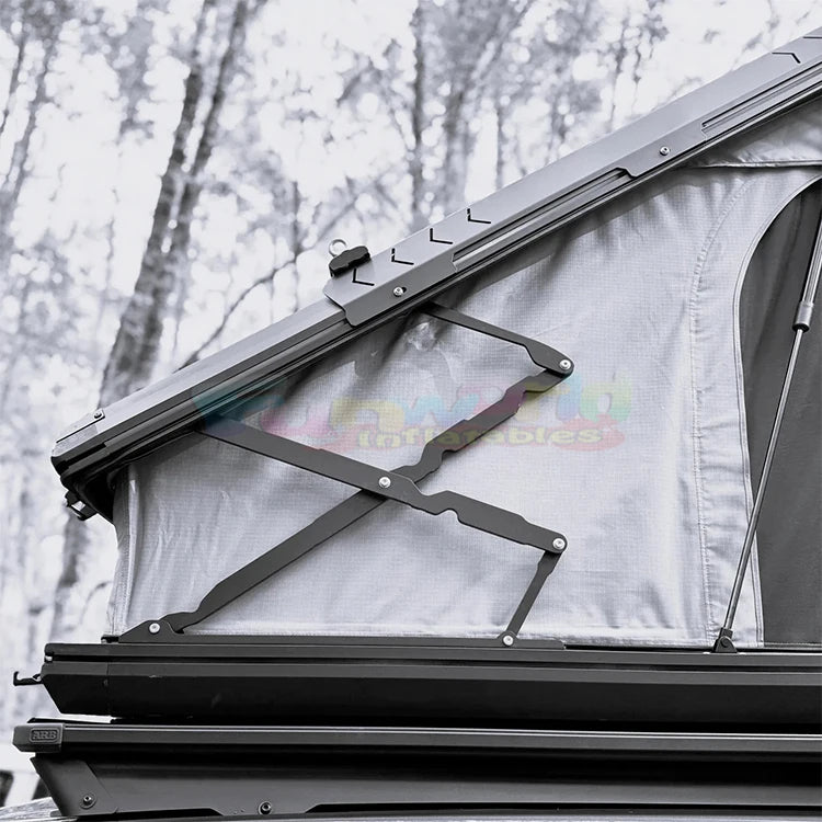 Rooftop Tent Outdoor 1-3Person Aluminum Hard Shell Roof Tent Custom Camping 4x4 Off-road Vehicle Car Hard Shell Pop-up Roof Tent