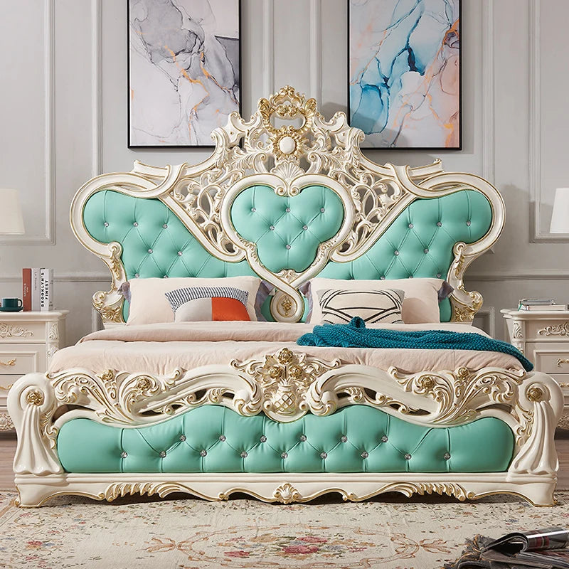 Fashionable Design Beds Frame Minimalist Luxury Relax Reading Beds Princess Lambswool Muebles Para Dormitorio House Accessories