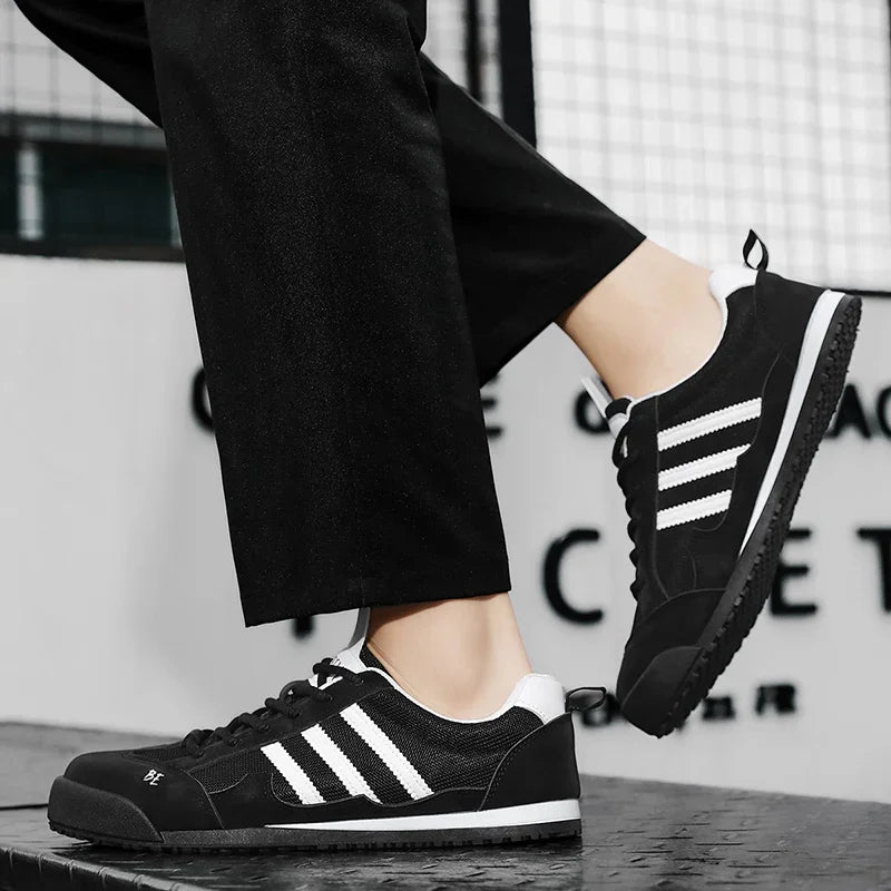 Men's Shoes Breathable Flat Shoes Outdoor Fitness Free Sports Male Shoes Comfortable Vulcanized Shoes Trend Casual Shoes for Men