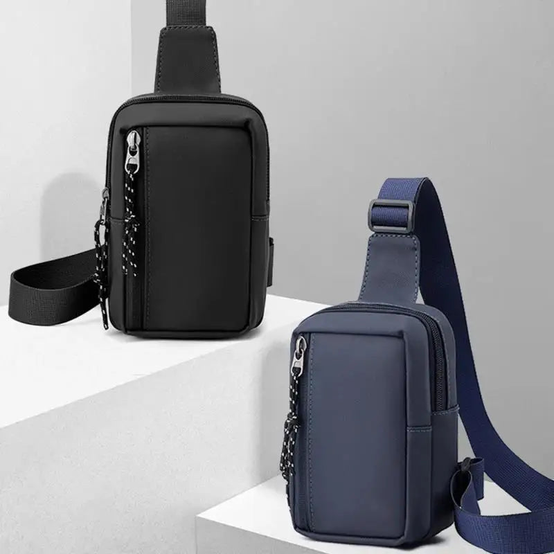 New Handbags Design Men's Chest Bag Casual Travel Waist Men Shoulder Messenger Male Handbag Crossbody Back Packs