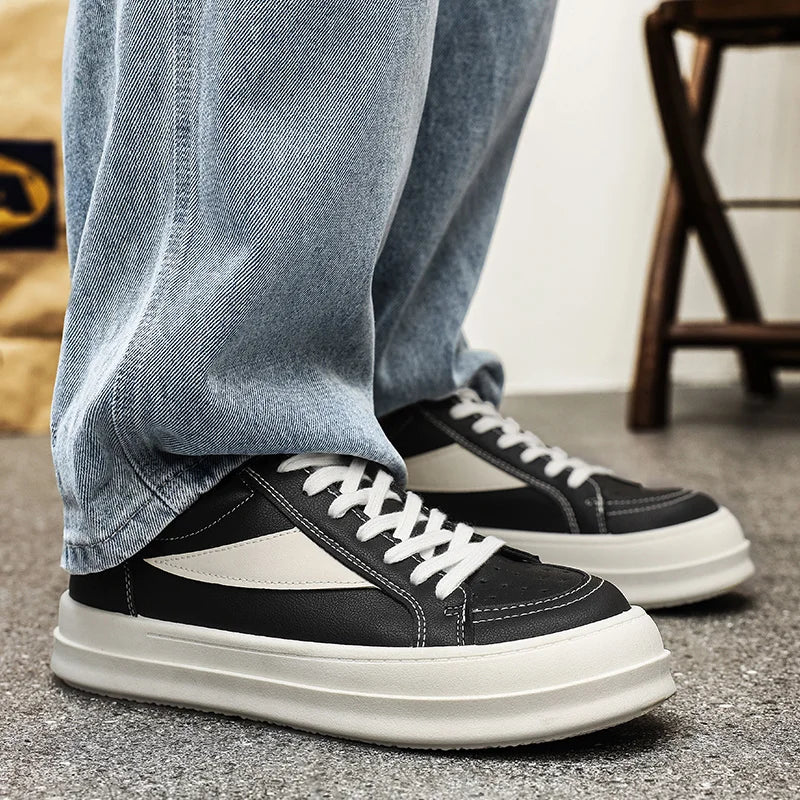 2025 New Fashion Shoes for Men's Sneakers Light Street Style Breathable Male Trainers Casual Sports Gym Tennis Shoes