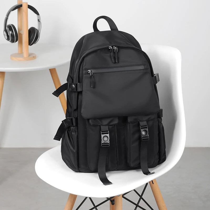 Men's Tactical Style Backpack, Large - capacity Travel Bag with Multiple Straps, Durable Material, Ideal for Outdoor Adventures