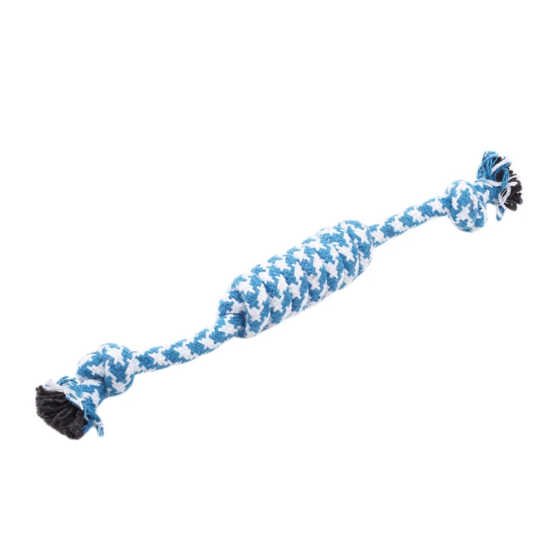 Cotton Rope Dog Toy Interactive Dog Play Bite Pet Supplies Puppy Small Medium Large toys for Dogs Chew Toy Rope Pets Accessories