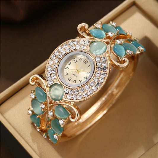1pcs Women's Gorgeous, Fashionable, Compact, Elegant, Shining Watch for Daily Wear, Holidays, Birthdays, Gifts Essential