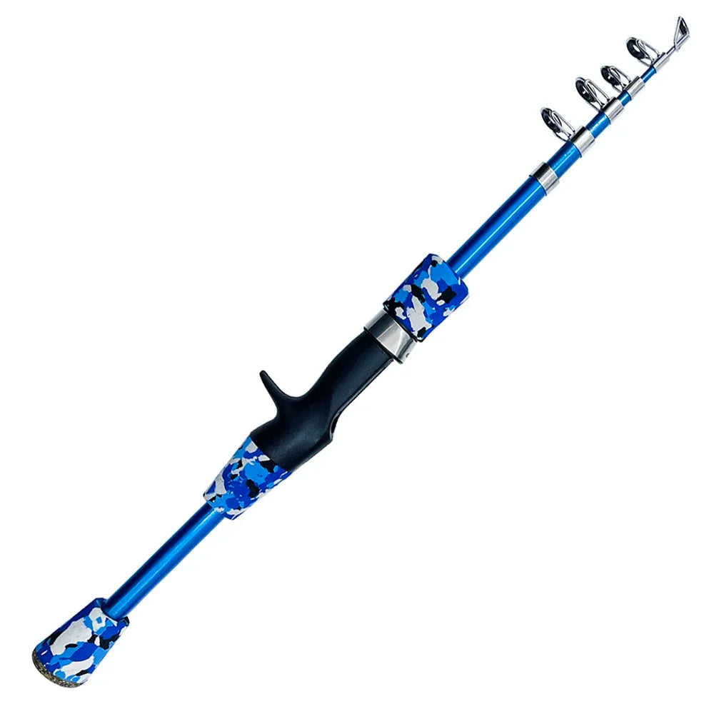 Trout Fishing Rod 1.3m 1.5m 1.8m Jigging Spinning Casting Fly Ultralight Hand Lure Rods Feeder Gear Camouflage Mini Travel Surf