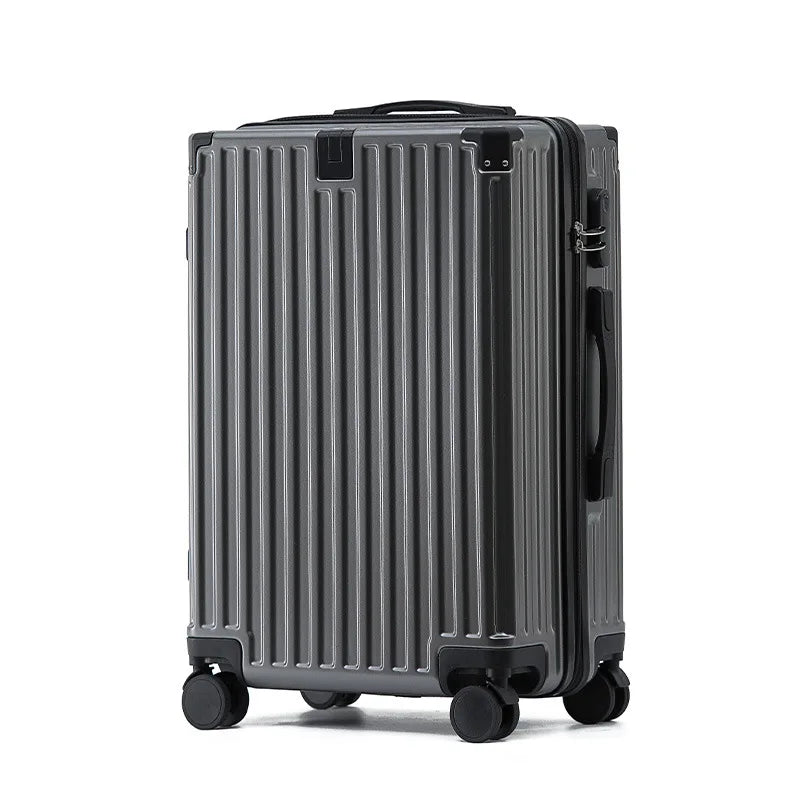 Rolling Luggage Female 20 24 26 28" Strong Thick Durable Trolley Box Male Travel Boarding Password Box Suitcase Soundproof Wheel