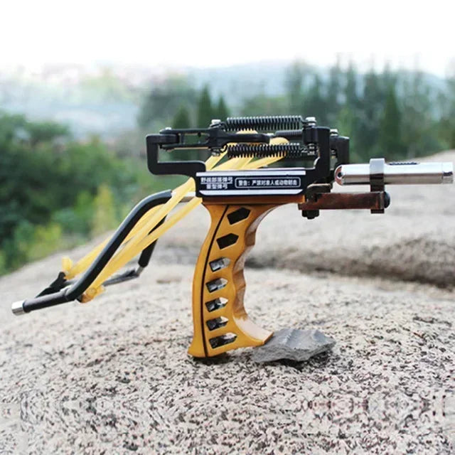 4-color Metal Laser Slingshot Hunting Fishing Professional SlingShot Outdoor Hunting Shooting Sports Powerful Hunting Acessories