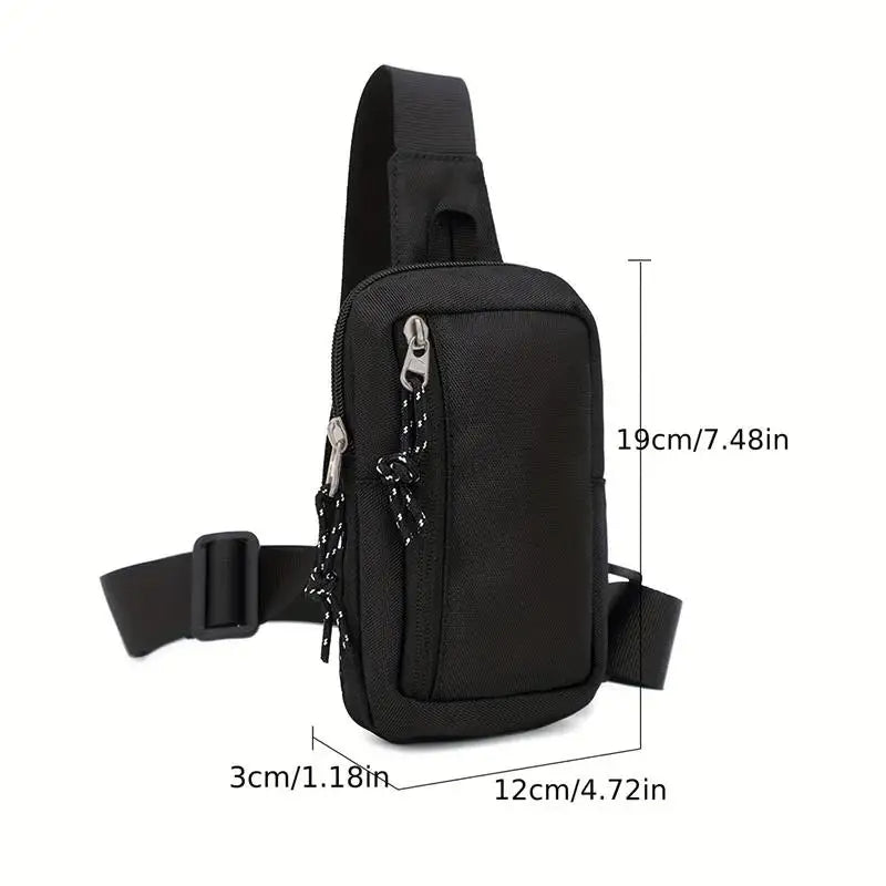 New Handbags Design Men's Chest Bag Casual Travel Waist Men Shoulder Messenger Male Handbag Crossbody Back Packs