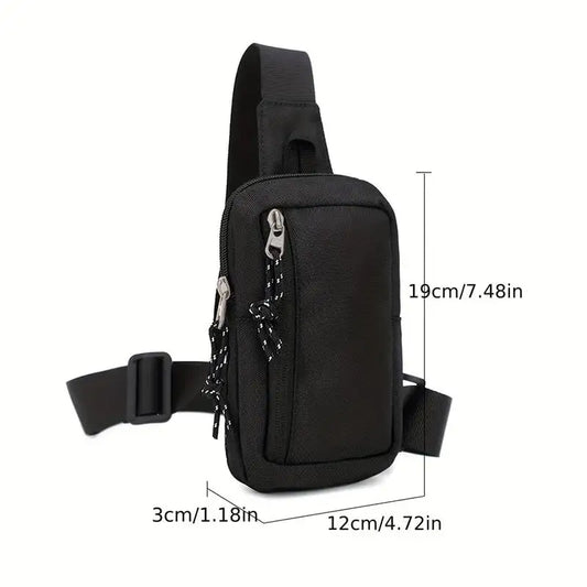 New Handbags Design Men's Chest Bag Casual Travel Waist Men Shoulder Messenger Male Handbag Crossbody Back Packs