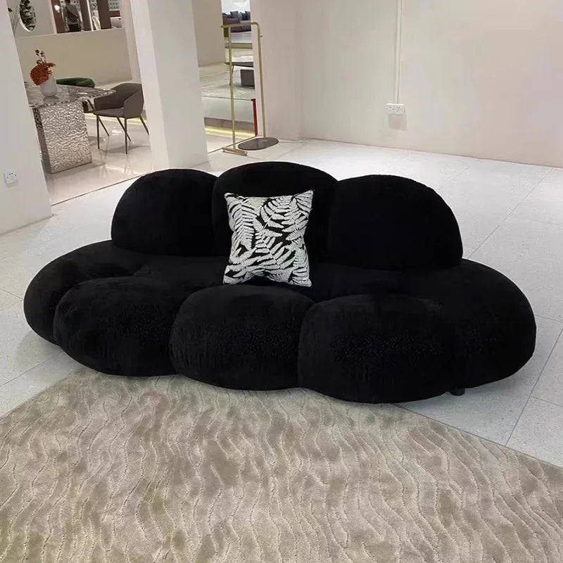 Garden Kawaii Sofa Seat Design Minimalista Anti Slip Cover Sofa Seat Outdoor Clear Cloud Living Room House Furniture
