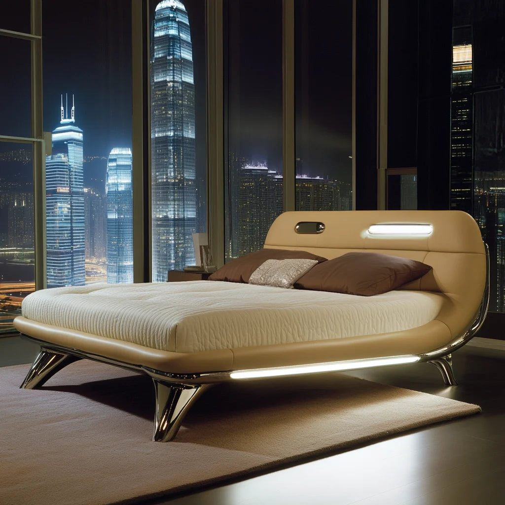 Create Cozy Retreat Our Stylish Queen Bed Modern Design Children Families Perfect Dynamic Spaces Camas De Casal Furniture