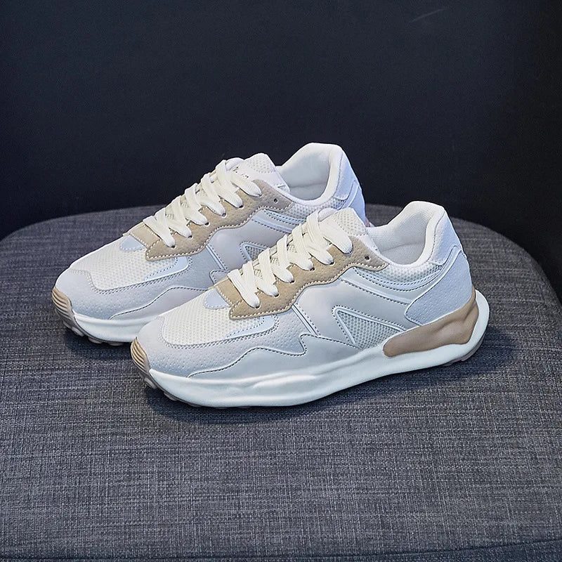 Women's Sports Shoes Casual Shoes Fashionable Women's Soft Flat Shoes Breathable and Shock-absorbing Lightweight Easy To Run