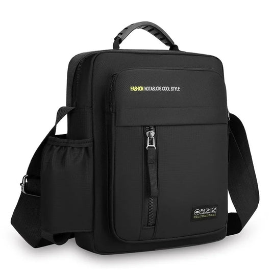 Men's Single-shoulder Bag, Crossbody Bag, Business Trend, Black Casual Messenger Bag, Multiple Colors ﻿