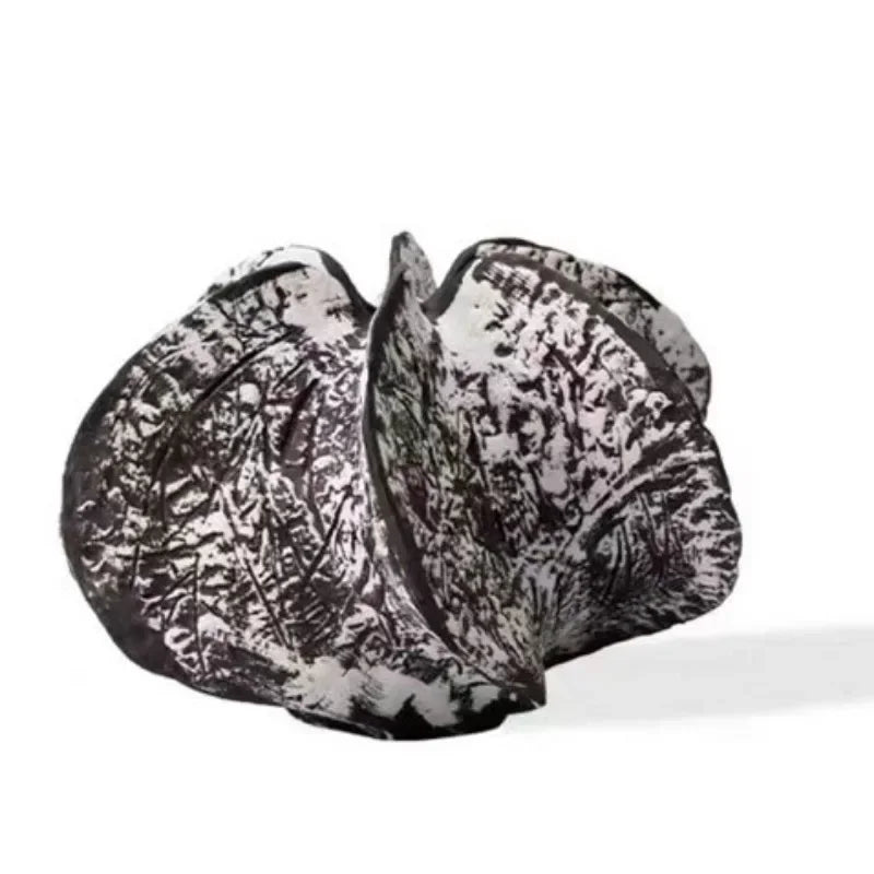 Wabi-Sabi Hand Painted Vases Abstract Art Carambola Moulding Living Room Table Vase Creative Desktop Ornament Home Decorations