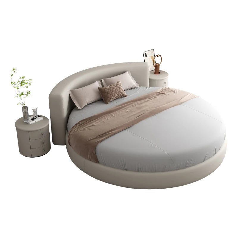 Bedroom Double Bed Queen Children Luxury Modern Castle European Bed Design Beauty Simple Sleeping Wood Cama Salon Furniture