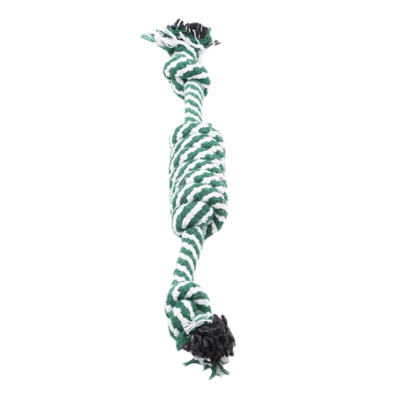 Cotton Rope Dog Toy Interactive Dog Play Bite Pet Supplies Puppy Small Medium Large toys for Dogs Chew Toy Rope Pets Accessories