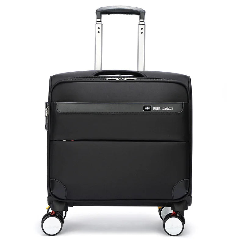 Unisex Travel Luggage Spinner Wheels Boarding Case Rolling Suitcase Wheeled on - Black Red Blue Green Brown Pink Grey