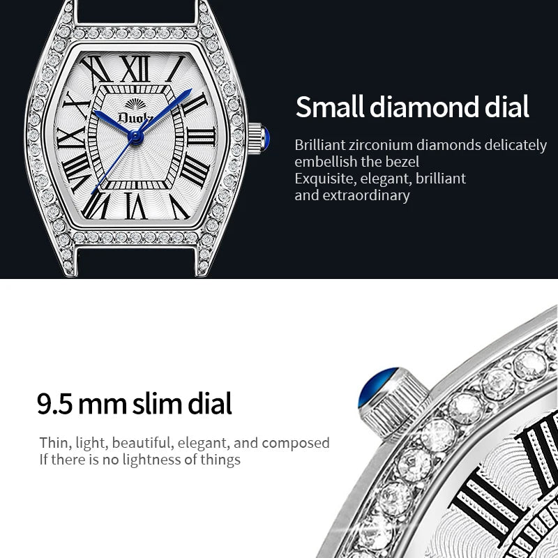 Women's Watch Top Brand Japanese Quartz Movement Silver Waterproof Fashion Nordic Minimalist Women Watch