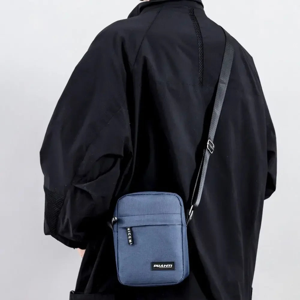 Multi-Function Men's Bag High Quality Nylon Man Messenger Bag Crossbody Bags Fashion Casual Men's Small Bag Handbag Shoulder