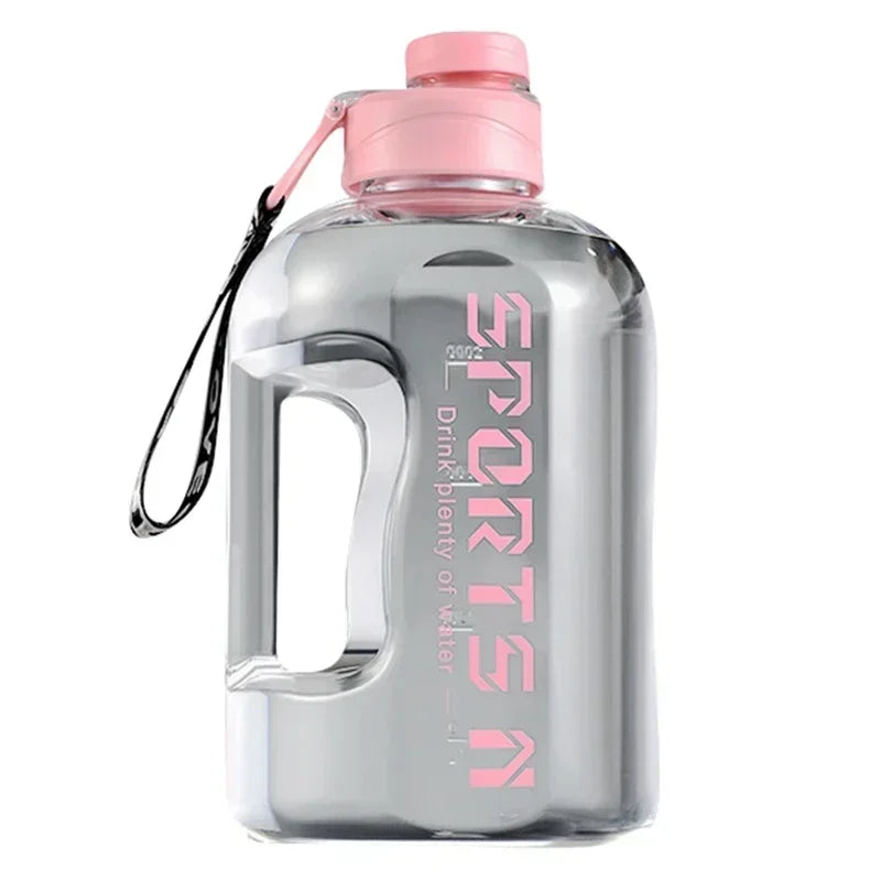 2.7L Fitness Water Bottle Gym Cycling Cup Portable Large Capacity Water Bottle For Fitness Camping Men Water Kettle