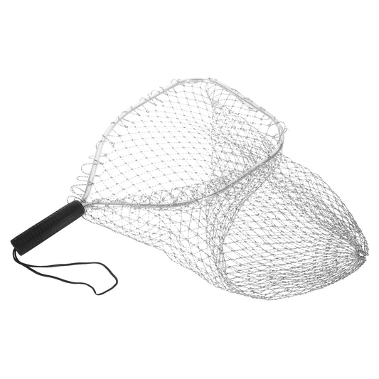 Fishing Net 30cm Heavy Duty Portable Fishing Catching Basket for Freshwater Saltwater Trout Nets