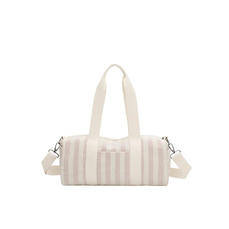 Women's Handbag Fashionable  Lightweight Women's Canvas  Bags with Checked Fabric Large Capacity for Single Shoulder Bag