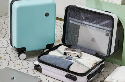 New Luggage travel trolley bag, wheeled luggage lightweight student carry-on bag spare space business Trips Luggage