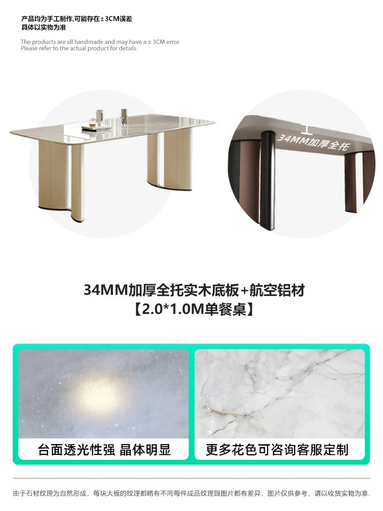 Corner Writing Dining Table Conference Restaurant Center Salon Writing Dining Table Modern Service Mesa Comedor Furniture