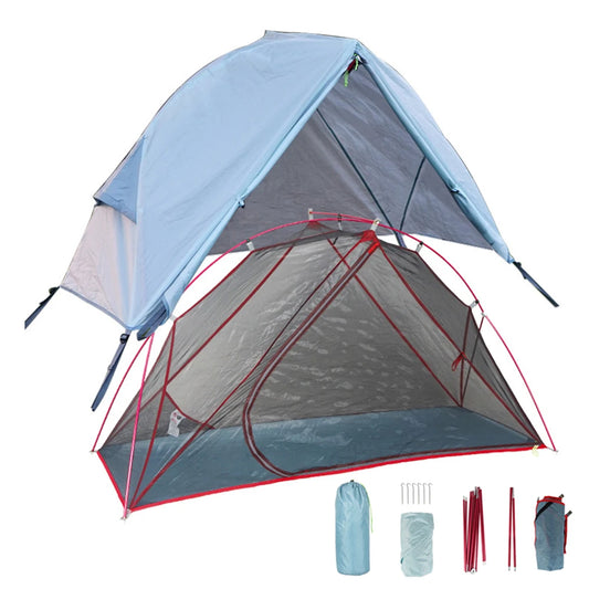 1 Person Camping Tent for Cot Lightweight  Resistant Tent for Outdoor Camping Backpacking Traveling Camping Tent